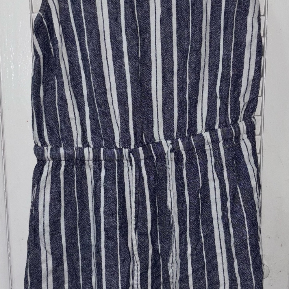 Old Navy Navy and White Striped dress